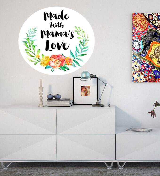 Made with Mama's Love Decal, Mama's love sticker