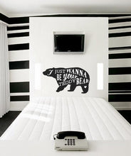 Load image into Gallery viewer, Teddy bear Wall Decal, Teddy bear Wall sticker, Teddy bear wall decor, Teddy bear Wall Art