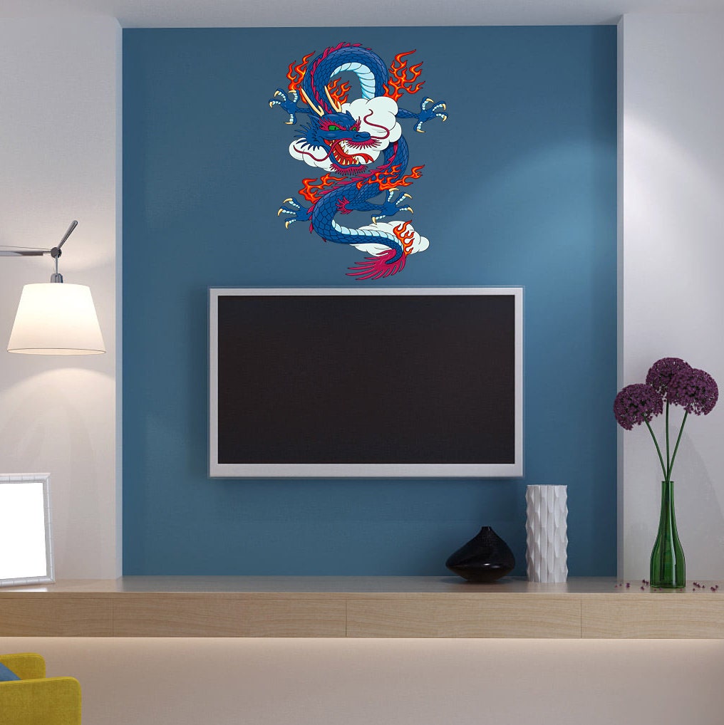 Dragon Sticker, Dragon Wall Decal