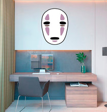 Load image into Gallery viewer, Kabuki Mask Decal, Kabuki Mask Sticker, Kabuki Mask Decor