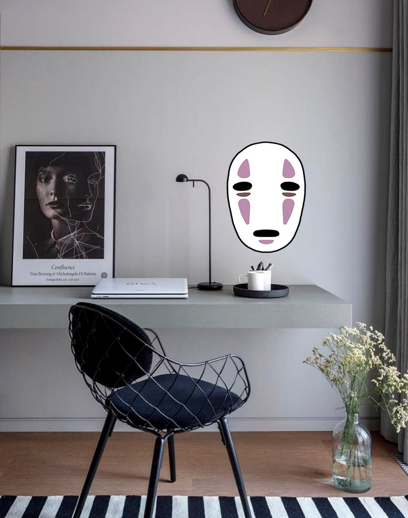 Kabuki Mask Decal, Kabuki Mask Sticker, Kabuki Mask Decor