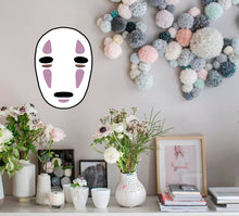 Load image into Gallery viewer, Kabuki Mask Decal, Kabuki Mask Sticker, Kabuki Mask Decor