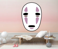 Load image into Gallery viewer, Kabuki Mask Decal, Kabuki Mask Sticker, Kabuki Mask Decor