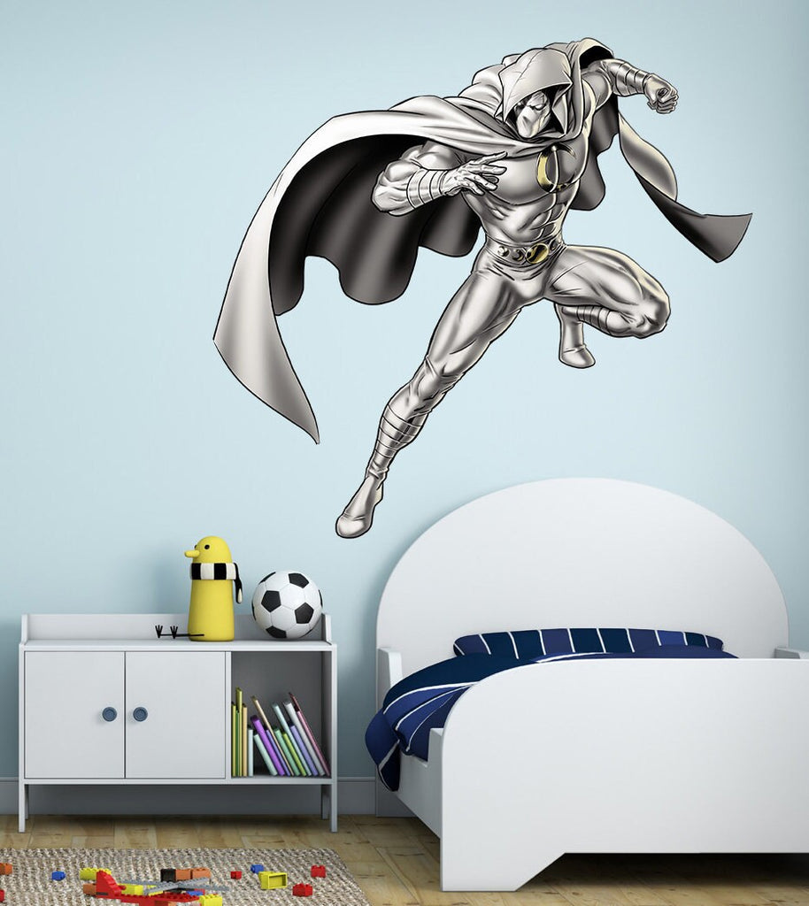 Evil Superhero Decal, Evil Superhero Sticker, Evil Superhero Wall Decor