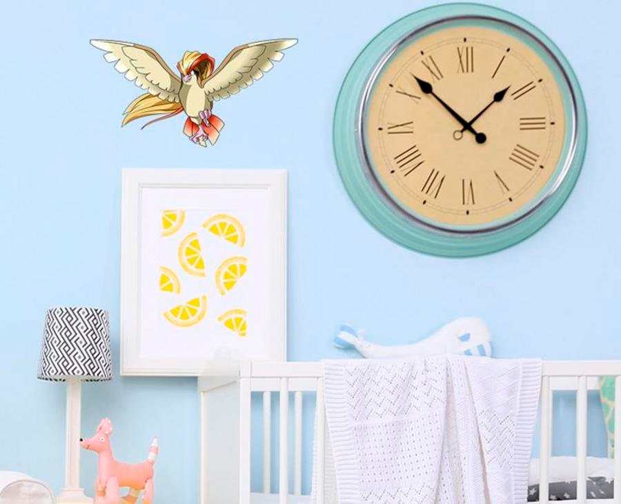 Nursery Bird Sticker, Nursery Bird Sticker, Nursery Bird Wall Decor