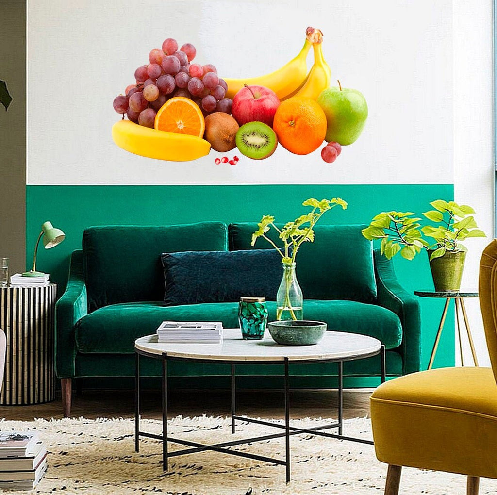 Still Life Fruit Wall Decal, Still Life Fruit Wall sticker, Still Life Fruit wall decor