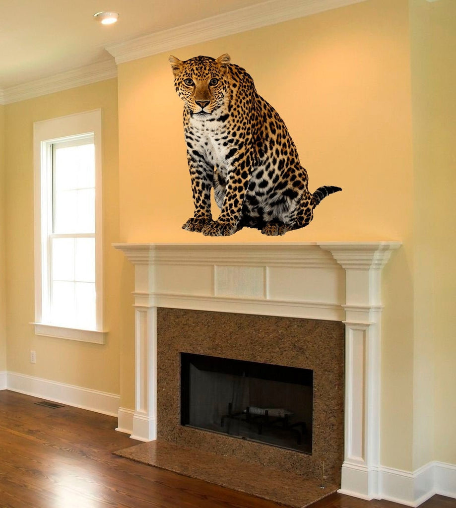 Cheetah Decal, Cheetah Sticker, Cheetah Wall Decor, Leopard Decal, Leopard Sticker