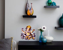 Load image into Gallery viewer, Ganesha Goddess Elephant Wall Decal, Ganesha Goddess Elephant Wall sticker, Ganesha Elephant wall decor