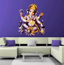 Load image into Gallery viewer, Ganesha Goddess Elephant Wall Decal, Ganesha Goddess Elephant Wall sticker, Ganesha Elephant wall decor