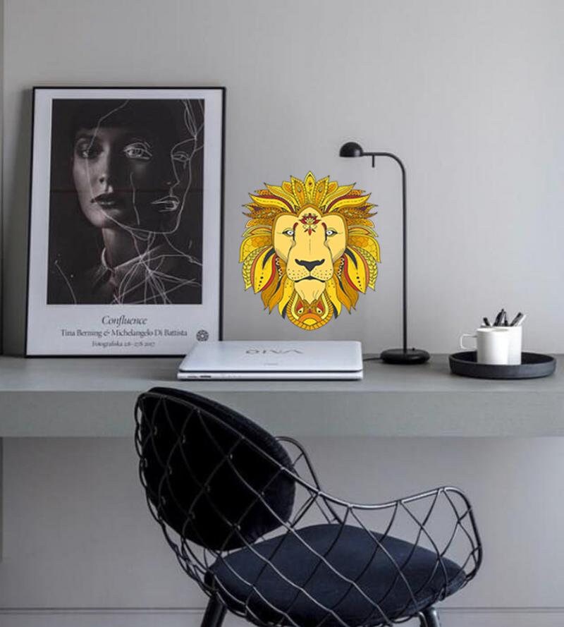 Lion head Wall Decal, Lion head Wall sticker, Lion head wall decor, Lion head Wall Art