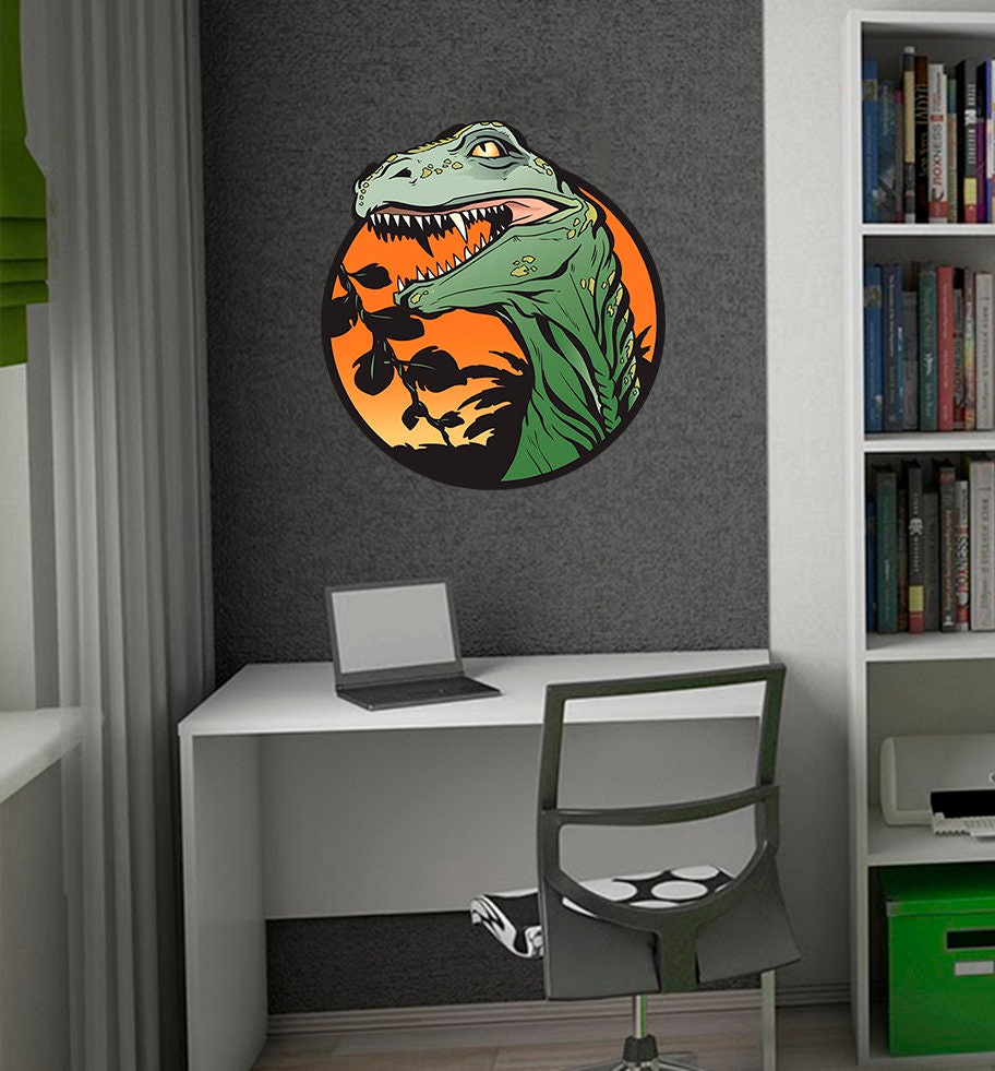 Dinosaur Decal, Dinosaur Sticker, Dinosaur Wall Decor