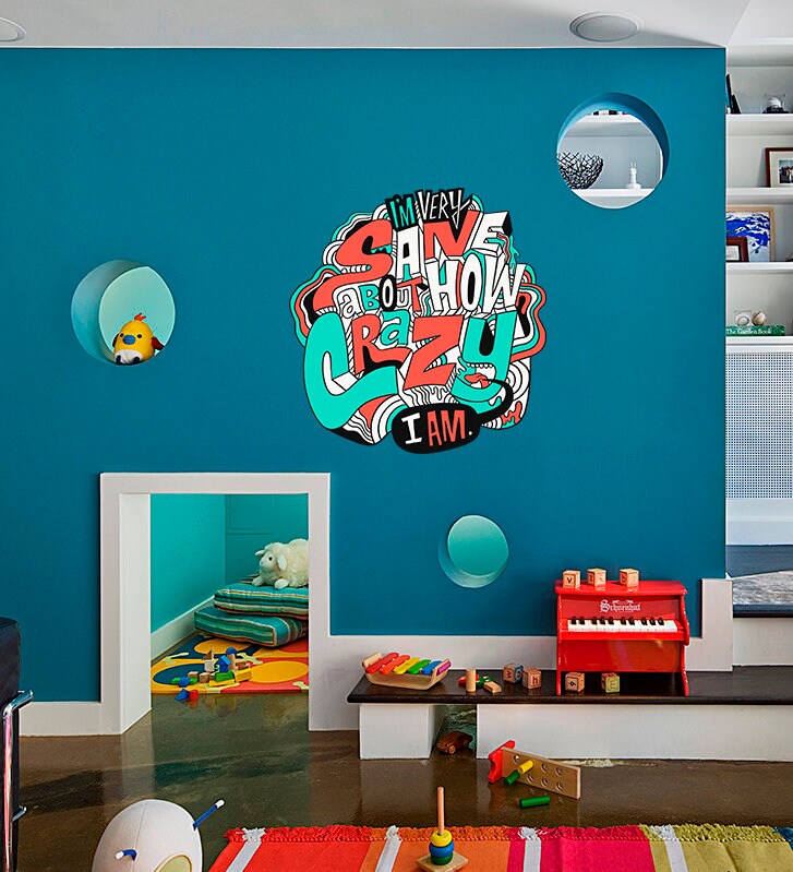 Crazy Quote Decal, Crazy Quote Sticker, Crazy Quote Wall Decor