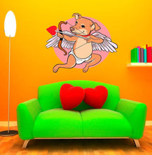 Load image into Gallery viewer, Cupid Dog Decal, Cupid Dog Sticker, Cupid Dog Wall Decor