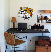 Load image into Gallery viewer, Bulldog Wall ART, Bulldog Wall Sticker, Bulldog Wall Decal, Bulldog Wall Decor, Bulldog Lovers Gift