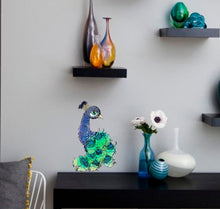 Load image into Gallery viewer, Peacock Decal, Peacock sticker, Peacock wall decor, Peacock Wall Art