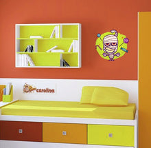 Load image into Gallery viewer, Cartoon Mummy Wall Decal, Cartoon Mummy Wall sticker, Cartoon Mummy wall decor, Funny Mummy Wall Art