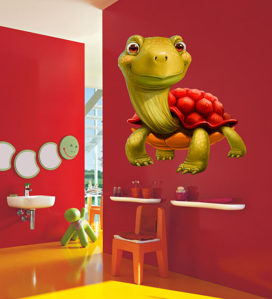 Turtle Sticker, Turtle Decal, Turtle Nursey