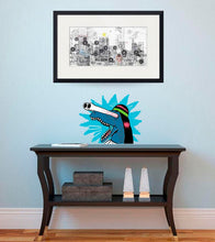 Load image into Gallery viewer, Funny Monster Decal, Funny Monster sticker, Funny Monster wall decor, Nursery Room Decor