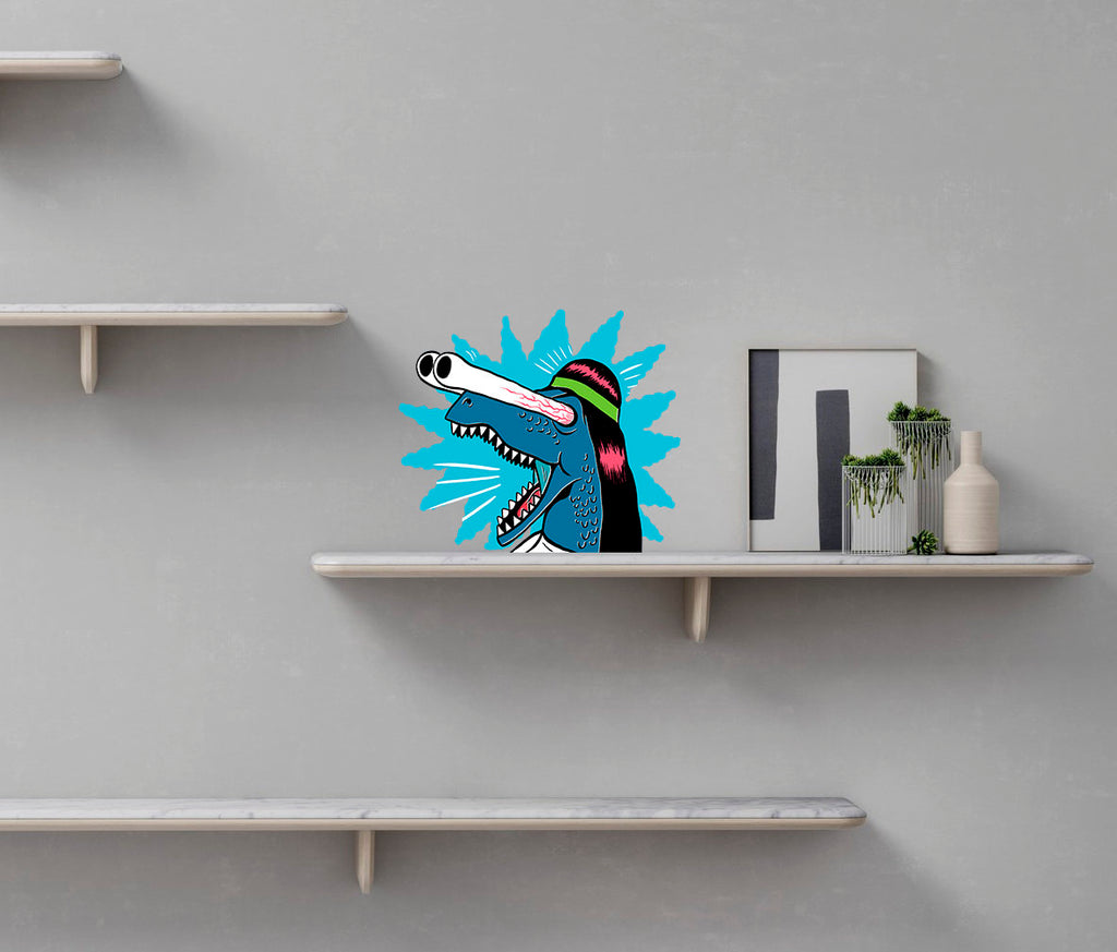 Funny Monster Decal, Funny Monster sticker, Funny Monster wall decor, Nursery Room Decor