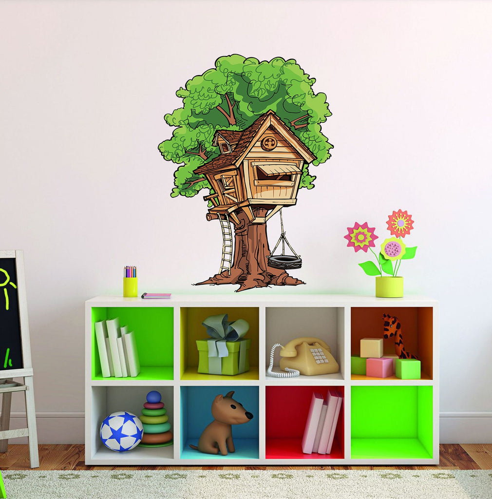 Tree House Wall Decal, Tree House Wall sticker, Tree House wall decor, Tree House Wall Art