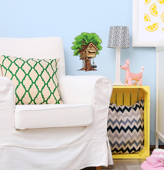 Tree House Wall Decal, Tree House Wall sticker, Tree House wall decor, Tree House Wall Art