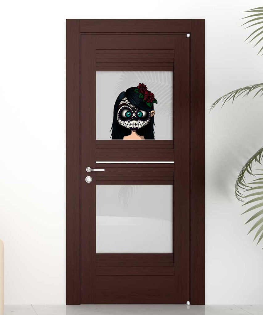 Sugar Mask Wall Decal, Sugar Mask Wall sticker, Sugar Mask wall decor