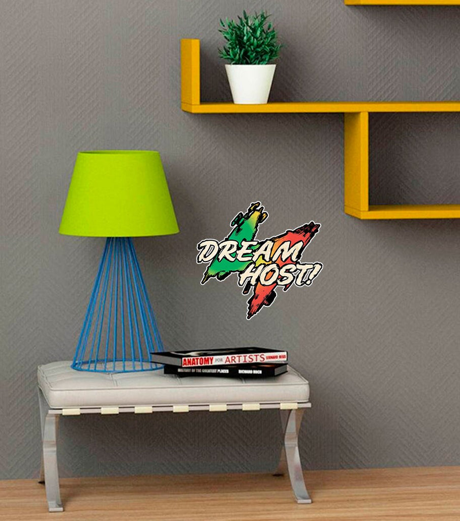 Dream Host Decal, Dream Host Sticker, Inspirational Decal, Inspirational Sticker