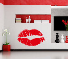 Load image into Gallery viewer, Lips Decal, Lips Sticker, Inspirational Wall Decor, Sexy Lips