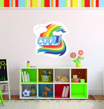 Load image into Gallery viewer, Cool Rainbow Wall Decal, Cool Rainbow Wall sticker, Cool Rainbow wall decor, Cool Rainbow Wall Art