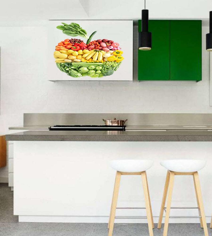 Still life Apple Wall Decal, Still life Apple Wall sticker, Still life Apple wall decor