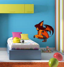 Load image into Gallery viewer, Devil Girl Wall Decal, Devil Girl Wall sticker, Devil Girl wall decor, Devil Girl Wall Art