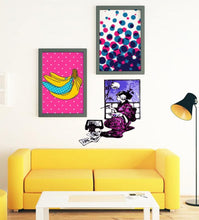 Load image into Gallery viewer, Geisha Wall Decal, Geisha Wall sticker, Geisha wall decor, Geisha Wall Art