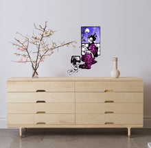 Load image into Gallery viewer, Geisha Wall Decal, Geisha Wall sticker, Geisha wall decor, Geisha Wall Art