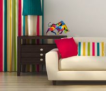 Load image into Gallery viewer, Polygonal Bull Wall Decal, Polygonal Bull Wall sticker, Polygonal Bull wall decor