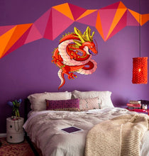 Load image into Gallery viewer, Fantasy Dragon Wall Decal, Fantasy Dragon Wall Sticker