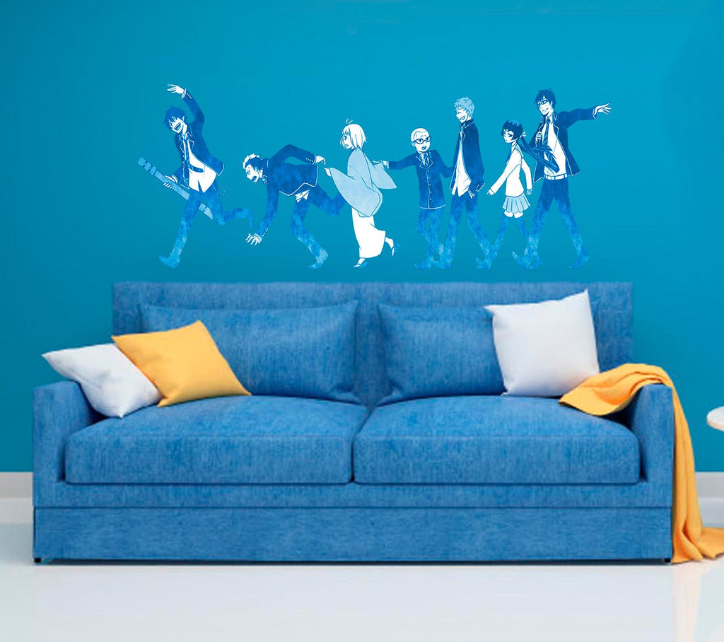 Anime Gang Wall Decal, Anime Gang Wall sticker, Anime Gang wall decor