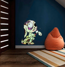 Load image into Gallery viewer, Zombie Bunny Wall Decal, Zombie Bunny Wall sticker, Zombie Bunny wall decor