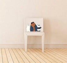 Load image into Gallery viewer, Panda Bear Cool Wall Decal, Panda Bear Cool Wall sticker, Panda Bear Cool wall decor