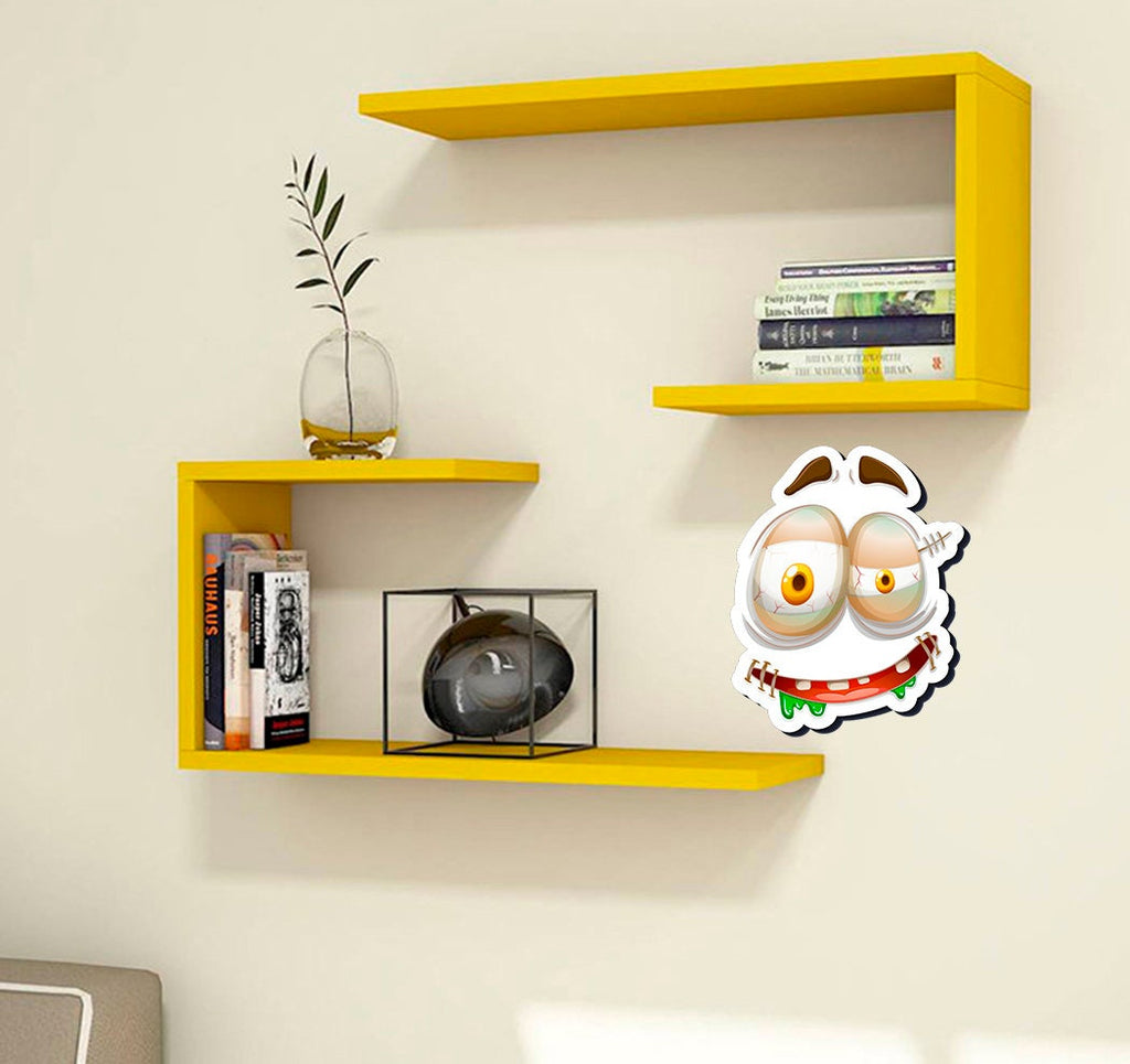 Funny Face Wall Decal, Funny Face Wall sticker, Funny Face wall decor