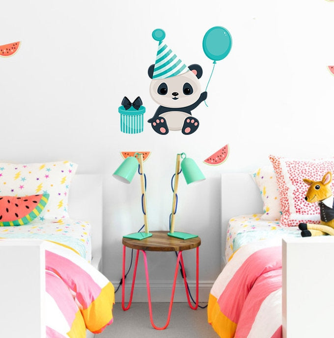 Baby Panda Wall Decal, Baby Panda Wall sticker, Baby Panda wall decor, Baby Panda Baby Wall Art