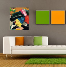 Load image into Gallery viewer, Abstract Painting Wall Decal, Abstract Painting Wall sticker, Abstract Painting wall decor