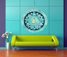 Load image into Gallery viewer, Boho Mandala Wall Decal, Boho Mandala Wall sticker, Boho Mandala wall decor
