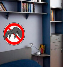 Load image into Gallery viewer, Zombie Stop Sign Decal, Zombie Stop Sign Sticker, Zombie Stop Sign Wall Decor