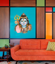Load image into Gallery viewer, Judaism Shiva Wall Decal, Judaism Shiva Wall sticker, Judaism Shiva wall decor