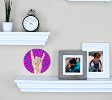 Load image into Gallery viewer, Hand Gesture Wall Decal, Rocking Hand Wall sticker, Horns Sign wall decor
