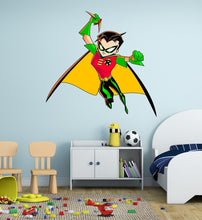 Load image into Gallery viewer, Superhero Boy Decal, Superhero Boy Sticker, Superhero Boy Wall Decal
