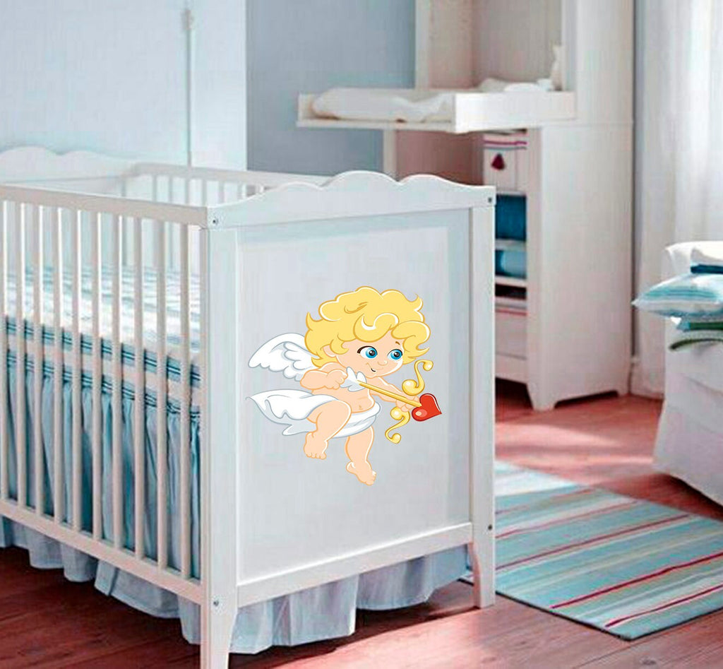 Cute Cupid Decal, Cute Cupid Sticker, Cute Cupid Room Decor