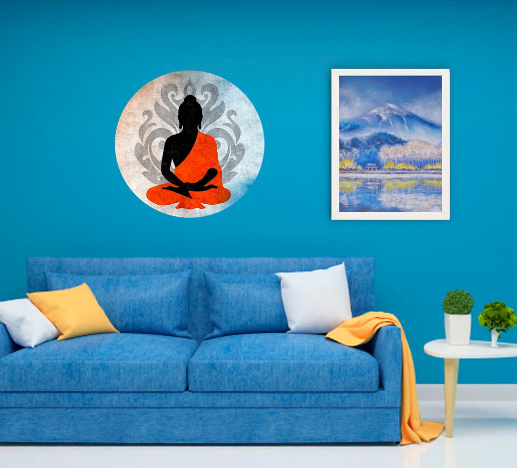 Yoga Studio Sticker, Yoga Studio Wall Decor, Yoga Studio Wall Art