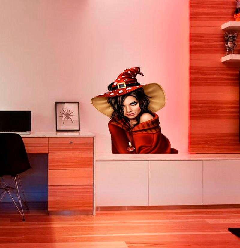 Sexy Witch Decal, Sexy Witch Sticker