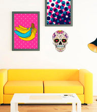 Load image into Gallery viewer, Mexican Skull Decal, Mexican Skull Sticker, Mexican Skull Wall Art